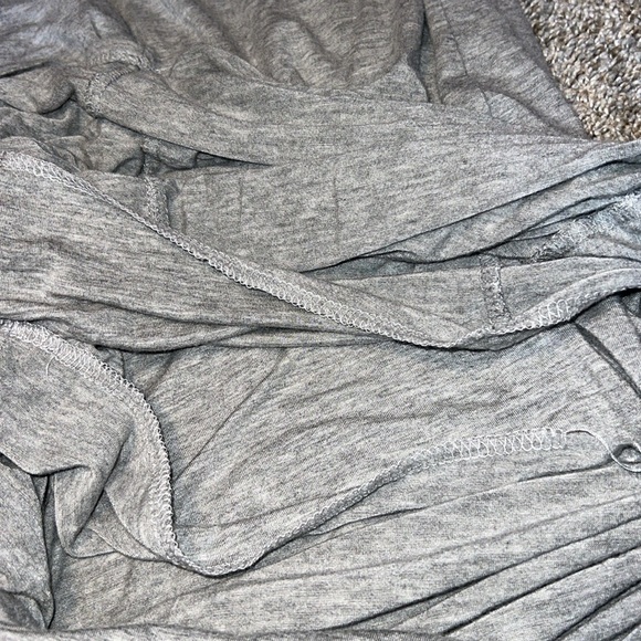 See You Monday Grey Racerback Bodycon Knit Maxi Dress SIZE MEDIUM - Picture 7 of 7